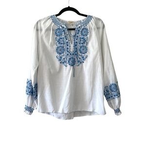 Vintage 1970’s Embroidered Peasant Blouse